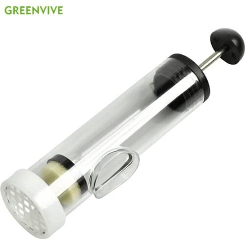 2PCS/Lot Queen Bee Marking Cage Bottle with Plunge for Beekeeping Queen Rearing