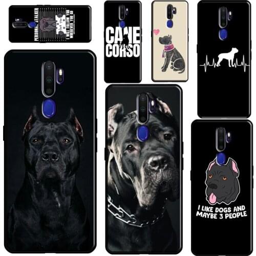 Italian Cane Corso Mastiff Dogs Case For OPPO A15 A83 A91 A93 A52 A72 A31 A53 A5 A9 2020 A1K A3S A5S F5 F7 Find X2 X3 Pro