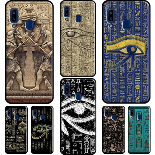 Sacred Eye of Horus Egypt Fresco For Samsung Galaxy A20e A21S A50 A70 A01 A11 A12 A42 A31 A41 A51 A71 M31 M51 Phone Case