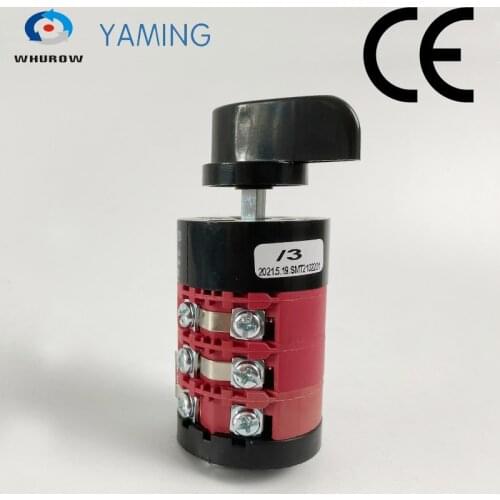 Custom Cam Switch 7 position 20A 660V 3 poles Rotary screws universal universal changeover switch manual electrical HZ5B-20/7/3