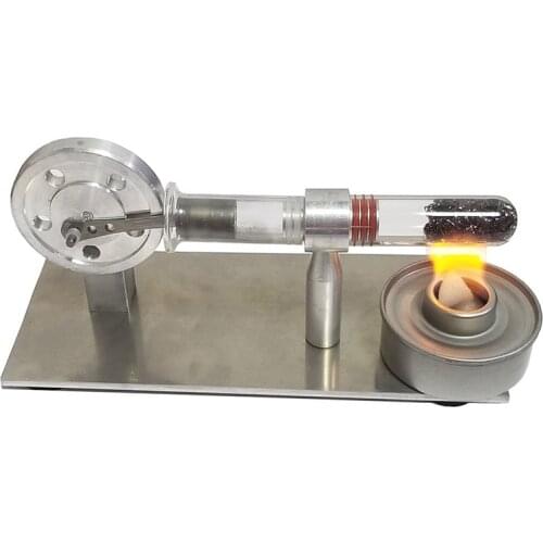 Mini Stirling Engine Mini Generator External Turbine Steam Engine Model Science Education Supplies