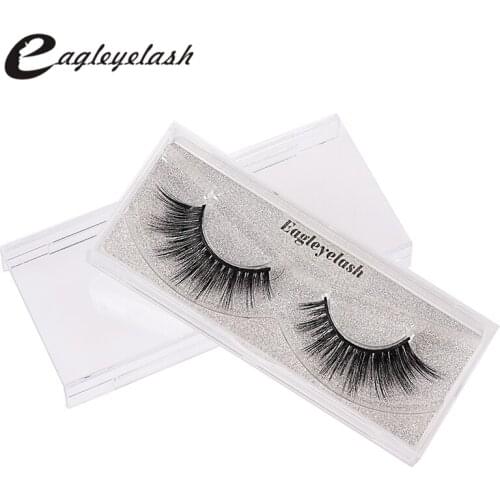 Fashion 3D False Eyelashes Mink Hair Makeup Natural Thick Cross Eye Lashes Extension Handmade High Quality beauty makeup xm078