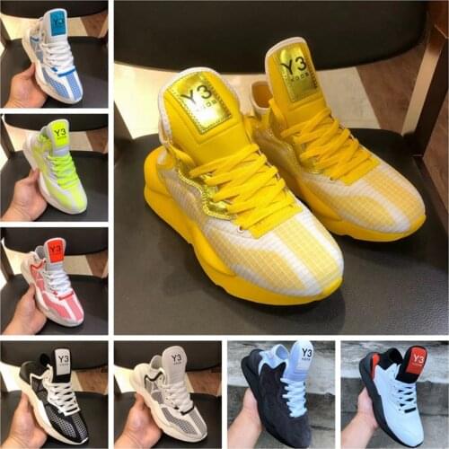 Fashion leisure European and American men and women leather shoes KGDB Y3 shoes running sneakers mens shoes daddy shoes