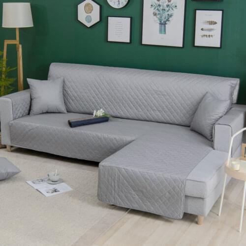 1 Pc L Shape Non-slip Sofa Cover Mats For Living Room Update Washable Removable Sofa Seat Covers Cushion Runners Slipcovers