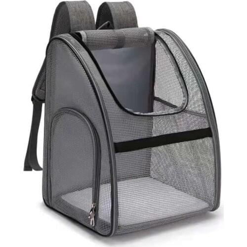 CenKinfo Reflective Tapes Pet Carrier, Collapsible Soft-Sided Cat Crate,Airline Approved Dog Backpack