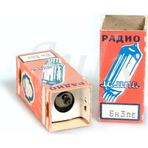 A pair of poisonous Soviet single-box packaging 6H3N-E electronic tubes upgrade 6n3 /2c51/5670 electronic tube pairing