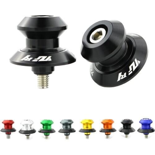 Fit For YAMAHA YZF-R1 R1 2014 2015 2016 2017 2018 2019 Swing Arm Sliders Spools Swingarm Stand Bobbins CNC Aluminum Alloy