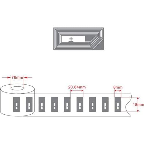 NTAG213 NFC Sticker ISO 14443A 13.56MHZ RFID Programmer Chip Universal SMALL SIZE Label Tag