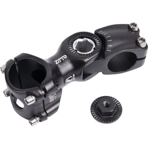 Bike Stem Adjustable 60 Riser 90 110 130mm * 25.4mm 31.8mm*90/120fiting Stem for MTB Mountain Road Bike Bicycle Cycling part