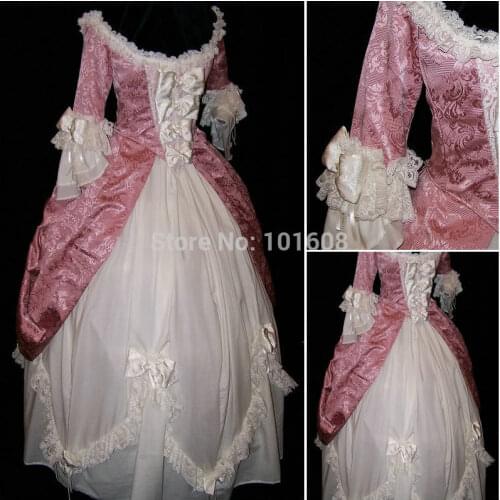 Victorian Corset Gothic/Civil War Southern Belle Ball Gown Dress Halloween dresses US 4-16 R-307