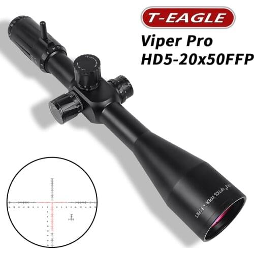 Viper Pro HD 5-20X50 FFP Scope Long Range First Focal Plane Shooting Riflescope Mil Dot Reticle Parallax Focus Hunting Sights