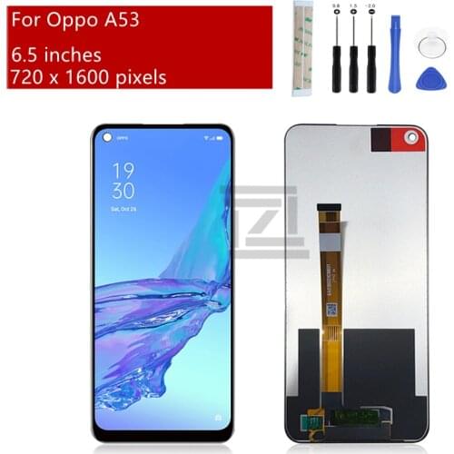 For Oppo A53 display LCD touch screen digitizer Assembly for Oppo A53 2020 lcd CPH2127 replacement Repair Parts 6.5"