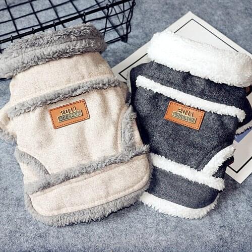 Winter Dog Clothes Winter Warm Clothes for Small Dogs Jacket Coat Puppy Sweater Dogs Pets Costumes 018