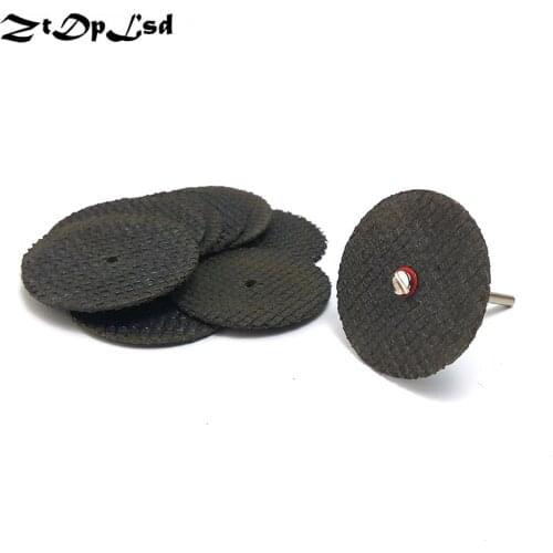 ZtDpLsd 10 Pcs 32MM Metal Cutting Disc Dremel Grinder Rotary Tool Circular Saw Blade Wheel Cutting Sanding Disc Grinding Wheel