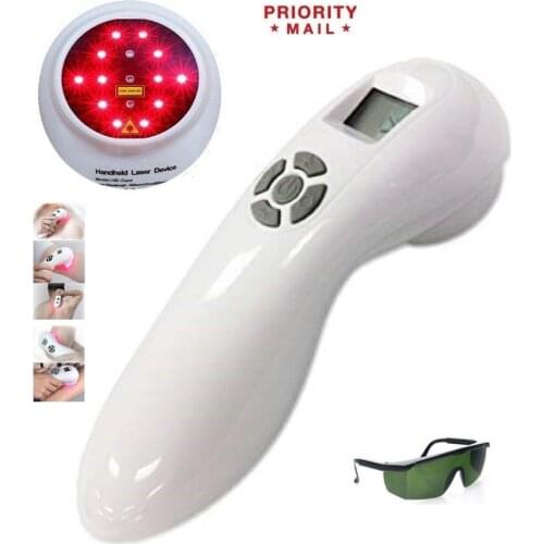 650nm and 808nm 510mW Power Cold Laser LLLT Therapy Device Quick Body Pain Relief for Human and Pets