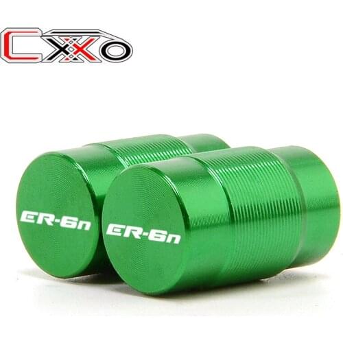 For KAWASAKI ER6N ER6F er6n er6f 2009-2016 2017 2018 2019 Motorcycle Accessories CNC Tires Valves Capst Covers