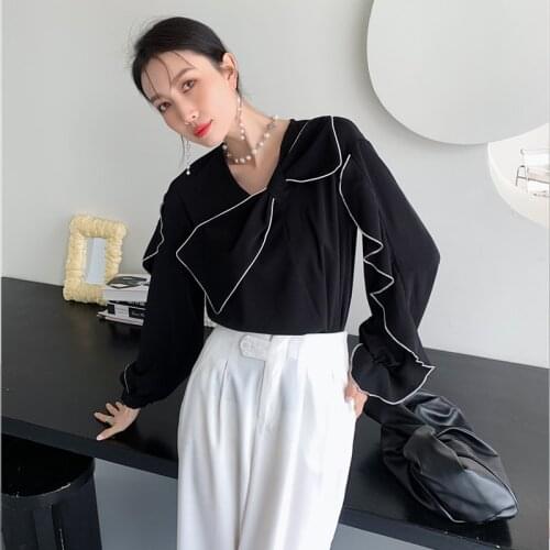 Blouses With Sleeves Faitesvous China