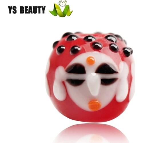 Chinese style Buddha glass beads DIY design woven bracelet pendant small jewelry amulets to help good luck in education