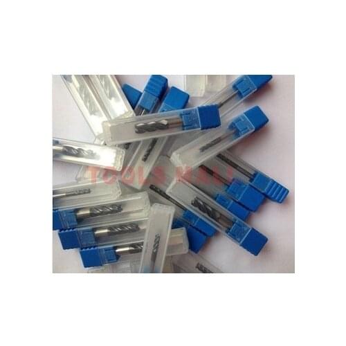 5pcs/bag 3~12mm 2/3/4 flutes HRC60 Tungsten Carbide End mills Milling cutters CNC Spiral Router bits CNC tools