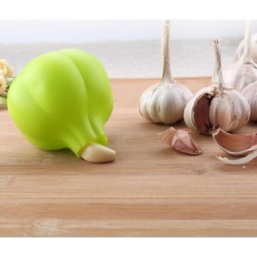Creative Rubber Garlic Peeler Garlic Presses Ultra Soft Peeled Garlic Stripping Tool Home Kitchen Accessories