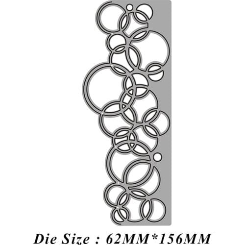 Circle Lace 2021 New Metal Cutting Dies for DIY Scrapbooking Paper Cardmaking Decor Embossing No Stamp Stencil Hand-on