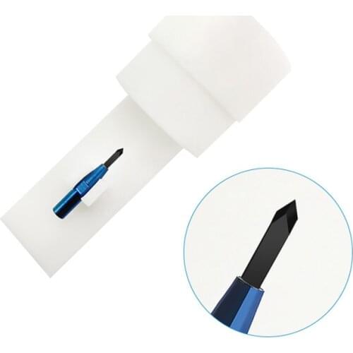 Ophthalmic Titanium Straight double lancet black Diamond Keratome blades Ophthalmic knife eye instrumant