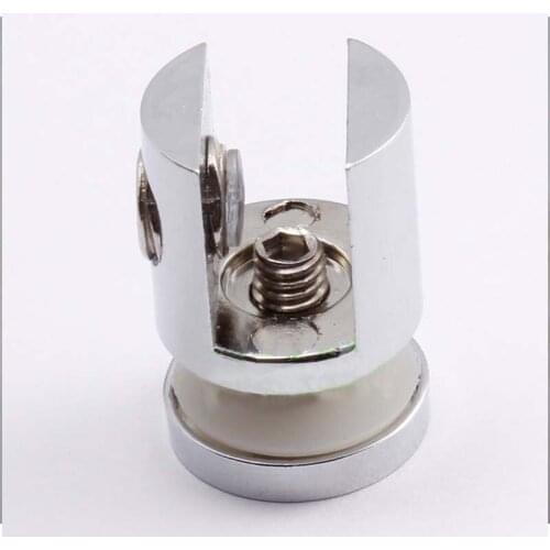 Plate clamp glass SHELF SUPPORT SHEL Plate bracket single head zinc alloy for 4~8 mm thickness free shipping KF649