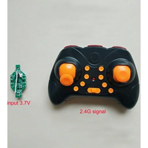 Remote Controller With Receiver Board for DIY RC Drone Mini Quadrocopter Gyroscope Automatic Balance Technology DIY Model Parts