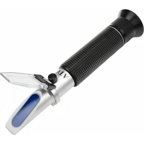 Salinity Refractometer For Seawater And Marine Fishkeeping Aquarium 0-100 Ppt With Automatic Temperature Compensation
