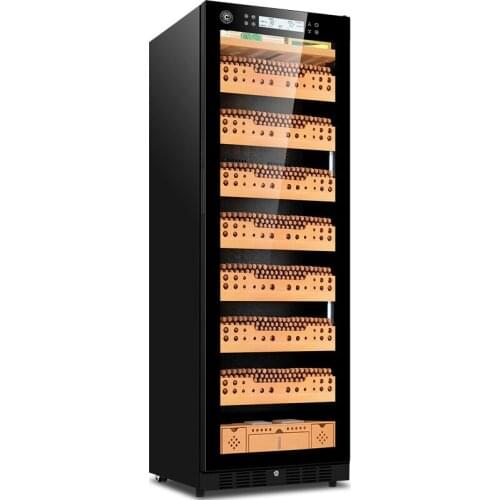 400L Cigar Cabinet Constant Temperature and Humidity Intelligent Frequency Conversion Red Wine Cigar Cabinet