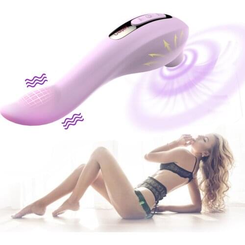 Silicone Tongue Licking Oral Sucking Pump Clitoris Blowjob Vagina Orgasm Vibrator Sex Toys For Women Anal Plug Dildo Masturbator