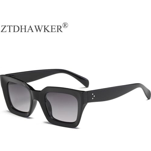 Retro Square Sunglasses Women Luxury Brand Unisex Small Frame Eyeglasses Trend Wild Spectacles