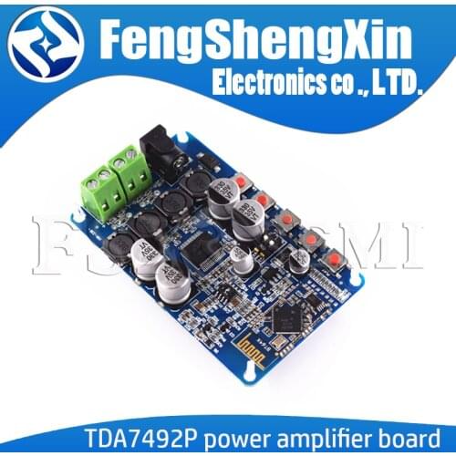 TDA7492P Bluetooth 4.2 CSR8635 Bluetooth Receiver Amplifier Audio Board 2x25W for 4/6/8/16 Ohm Speakers Module Parts Component