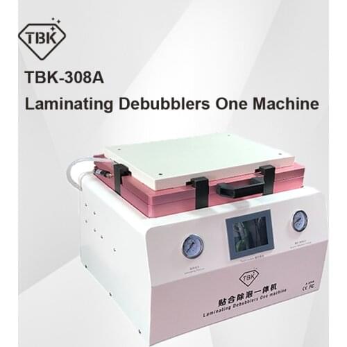 New TBK-308A 15 Inch LCD Touch Screen Repair Automatic Bubble Removing Machine OCA Vacuum Laminating Machine with automatic lock