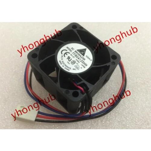 Delta Electronics FFB0412SHN SY86 DC 12V 0.60A 40x40x28mm Server Cooling Fan