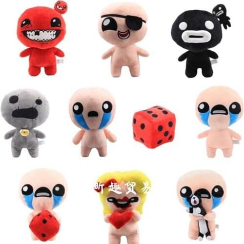 Hight quaity Anime The Binding of Isaac Afterbirth Rebirth Game Carton stuffed plush toy for children birthday gift
