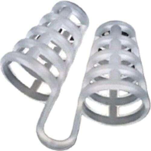 1pc Portable Small Silicone Snoring Device Anti Snoring Nose Clip Practical Sleep Snoring Nose Clip Snoring Device