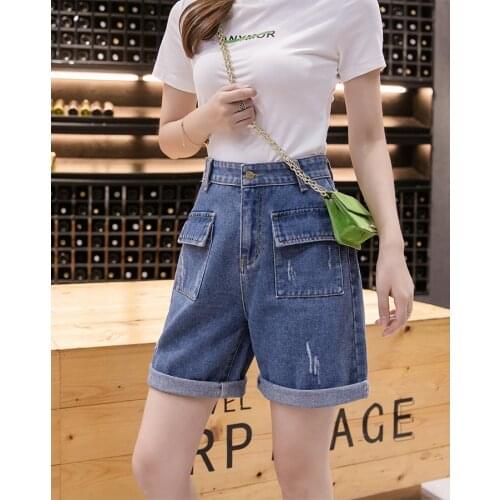 Женские джинсовые шорты BIRGHWATER China At AliExpress