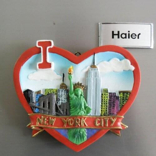 Large American New York liberty souvenir refrigerator fashion decoration gift Travel Desk
