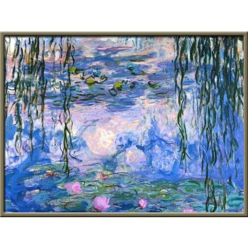 Tree Landscape DIY Embroidery Cross Stitch 11CT Kits Craft Needlework Set Printed Canvas Cotton Thread Home Decoration Room