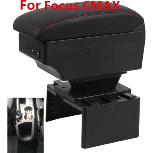 For FORD FOCUS CMAX armrest box central Store content Storage box Seat armrest box car parts