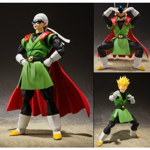 14cm Anime Dragon Ball Z SHF Super Masked Saiyan Son Gohan Action Figures Master Stars Piece Dragonball Figure Model Toy