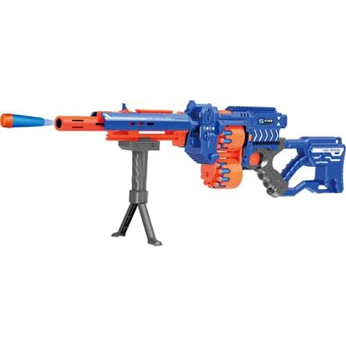 Electric Soft Bullet DIY Removable Toy Gun Sniper Safe Rifle Airsoft Plastic Novelty Toy Gun for Kids Gifts Outdoor Game