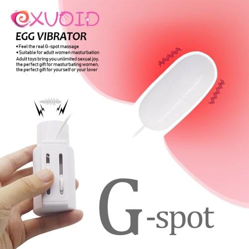 EXVOID Sex Shop Adult Product Sound Remote Control Nipple G-Spot Massager Egg Vibrator Clitoris stimulator Sex toys for Women