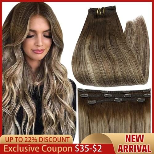 Full Shine Hair Extension Clips