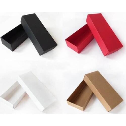 10 Pcs/Lot Large size Cardboard Packing Box DIY Clothes Socks Pack Box Big Kraft Paper Gift Box Carton Box Packing