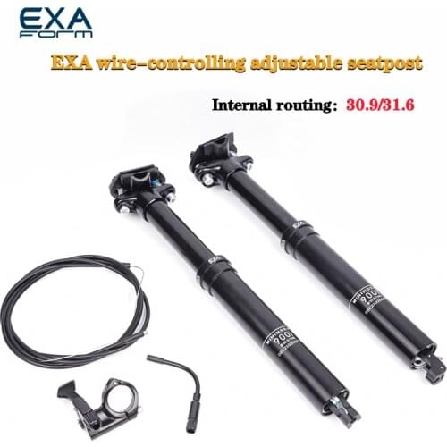 KS EXA 900i MTB Wire control Dropper Seatpost 30.9*345mm/31.6*395mm Mountain Bike Lift Seat Tube Internal Routing Seat Post