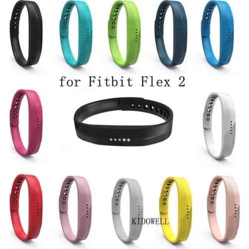 Hot Sale Silicone Replace Wrist Band Strap Bracelet For Fitbit Flex 2 Smart Watch Smart Band Replace Bracelet For Fitbit Flex2