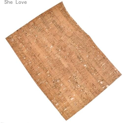 Chzimade Soft Cork Leather DIY Fabric DIY Waterproof Surface Material DIY Craft Making Accessories