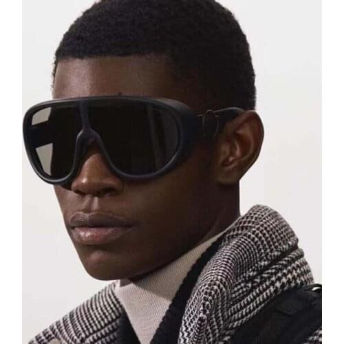 Oversized Siamese Sunglasses Men Women Integrated Big Frames Sun Glasses Outdoor Sport Skiing Goggles Eyewear UV400 W28